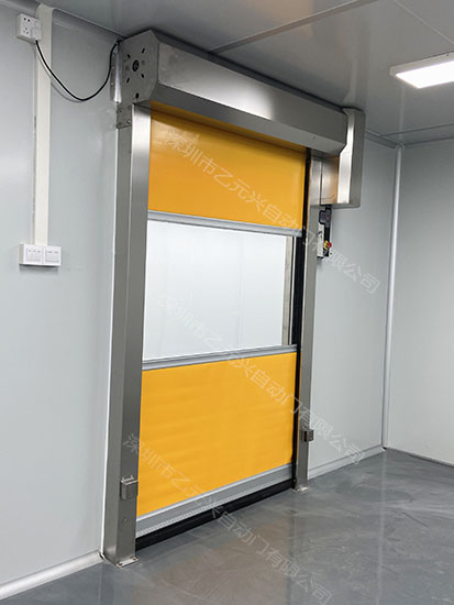 車間快速卷簾門-工業(yè)車間定制案例圖片